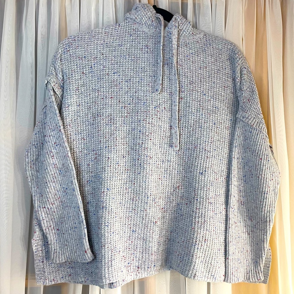 Itm 0029 Rafaella waffled hoodie size SM